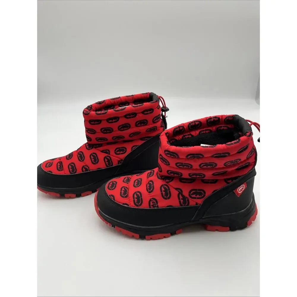 EXCELLENT Condition!! Kids Ecko Unltd. RED logo boots. Kids Size 3.